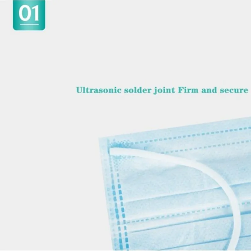 20/30/40/50/100PCS Non-Woven 3 Layers Disposable Mask Breathable Face Mouth Mask Kids Adult Ear Loop Filter 2020