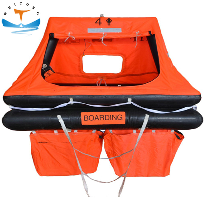 20 Man Marine Lifesaving Equipment Solas Approval Throwing Inflatable Coastal Safety Life Raft with Ec/CCS Certificate