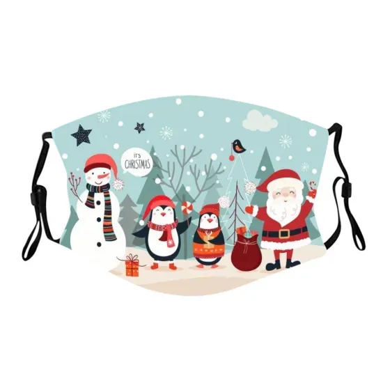 2020 Stars with The Same Style for Children and Men′s Fashion Custom Logo Christmas Party Mask