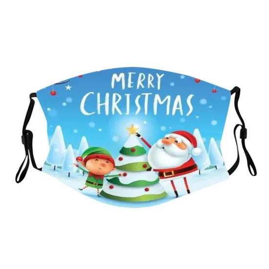 2021 Stars with The Same Style for Children and Men's Fashion Custom Logo Christmas Party Mask