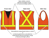 What is safety apparel made of?