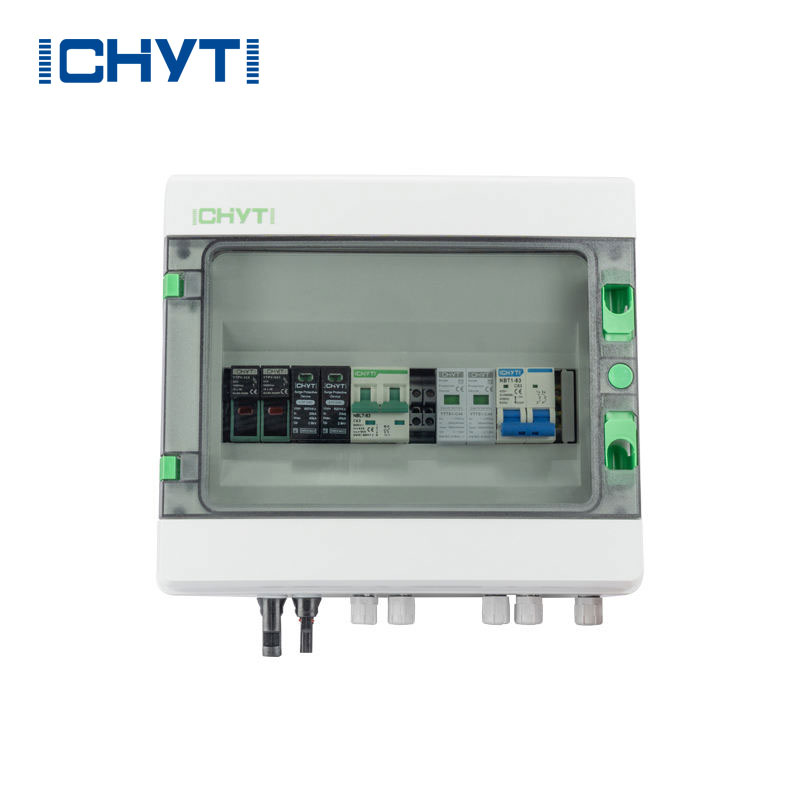 What is the purpose of the combiner box?