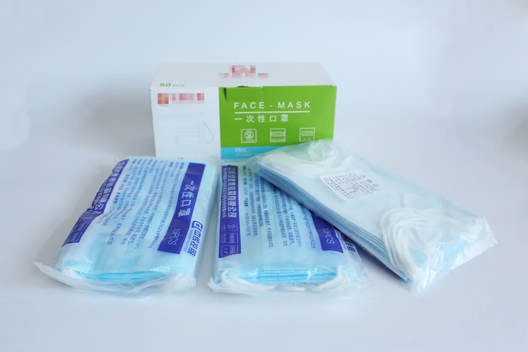 3-Ply Disposable Civil Face Mask Adults Mask Women and Men Mask