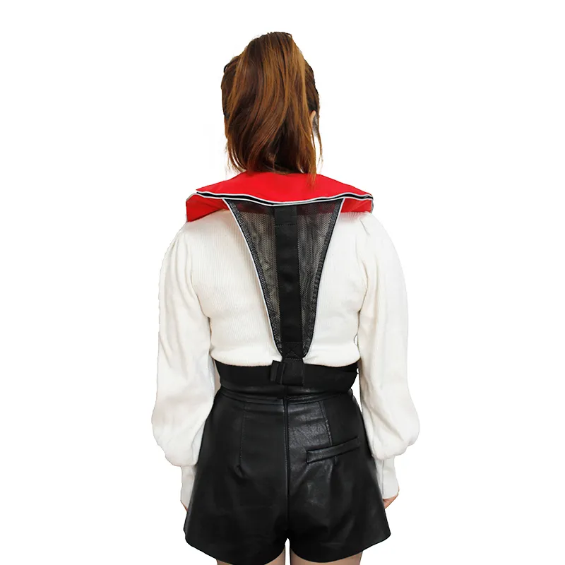 33G CO2 Inflatable Life Jacket/CE Approved Life Jacket/150n Lifejacket/Life Vest Marine Lifejacket Coastal Sailboat Totally Enclosed Lifeboat Marine Boat