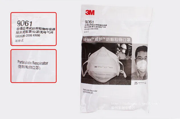 3m 9061 Kn90 Particulate Respirator