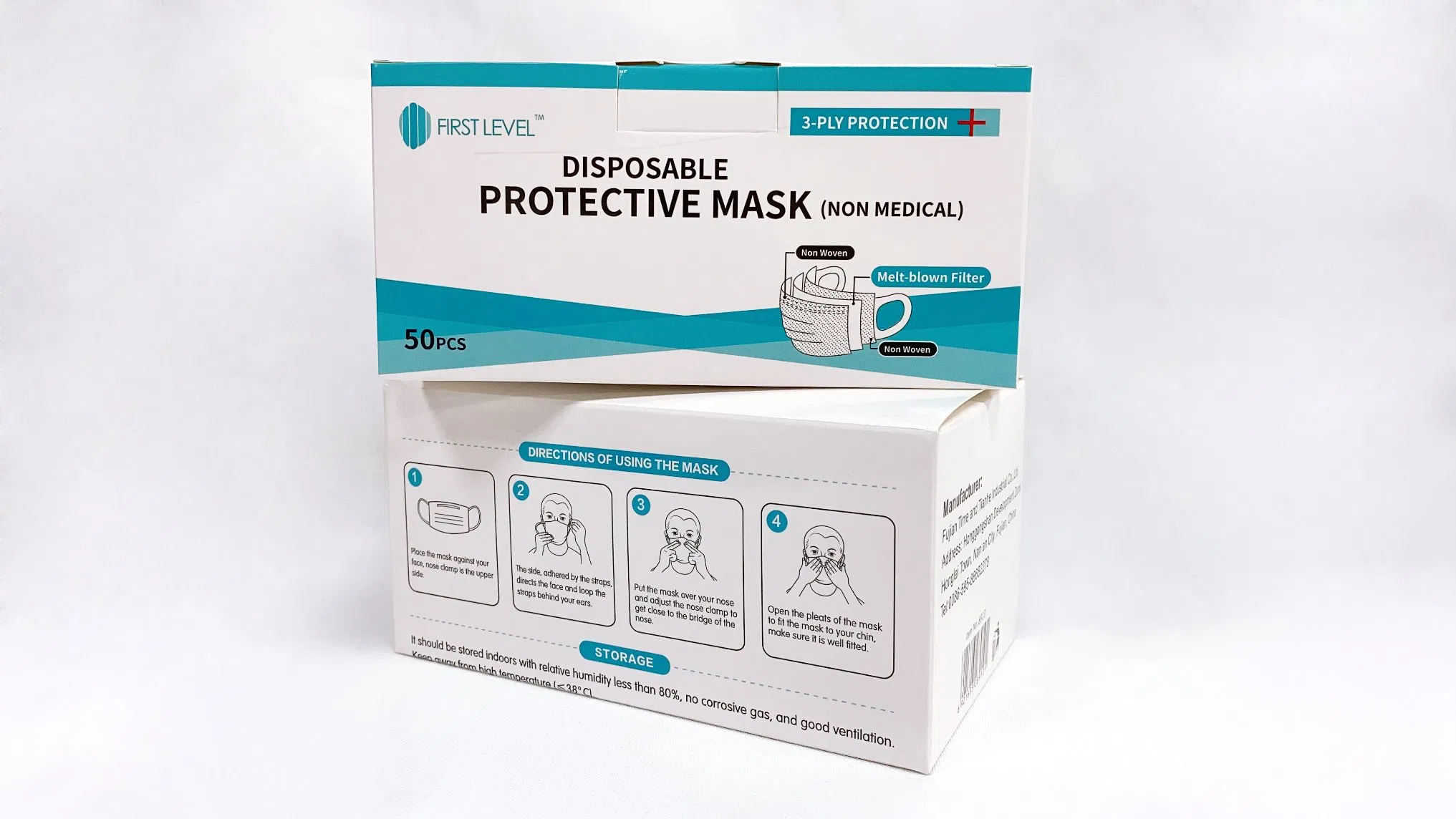 3ply Earloop Face Mask China Suppliers / Factory Disposable Antivirus Face Mask in Stock