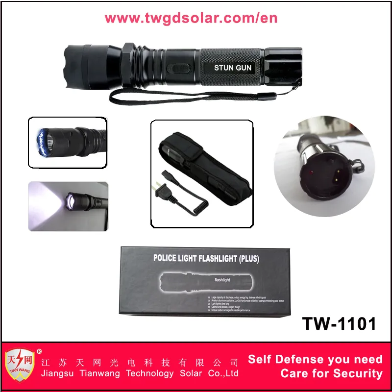 4million Volt Aluminum Alloy Electric Stun Baton Stun Guns