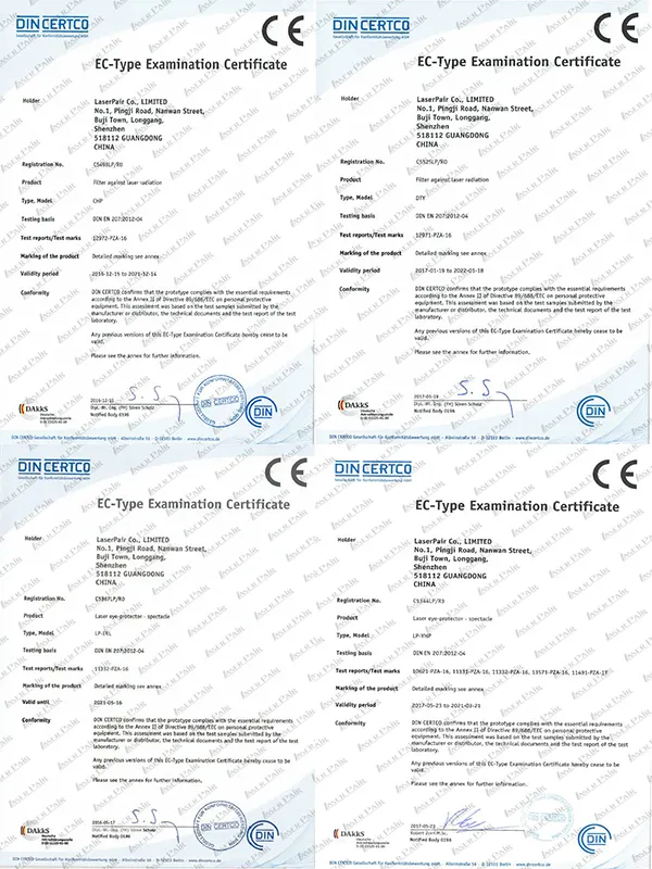 800-1100nm Laser Safety Window and Laser Safety Sheet Available for: 1064nm