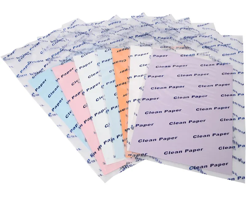 80GSM Lint Free ESD Colored Clean Room Printing Paper