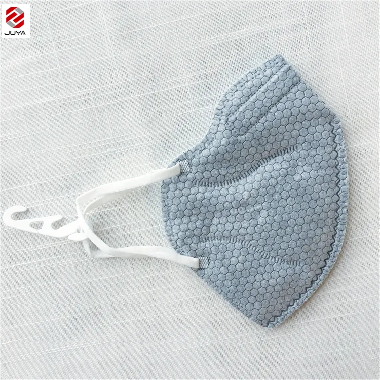 Air Pollution Disposable Foldable Microfiber Face Shield KN95/FFP2 Dust Mask with or Without Valve