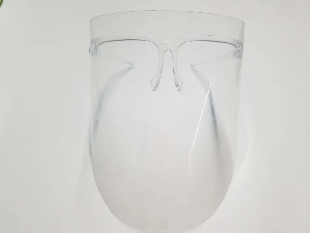 Anti Fog Clear Transparent Protective Safety Visor Face Facial Weat Glasses Clear Shield Faceshield with Glasses Nmpa Testing Reports Anti Virus