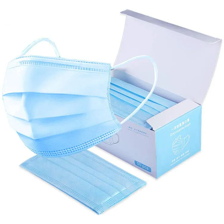 Anti Virus 2 Ply 3 Ply Disposable Face Mask with Earloop