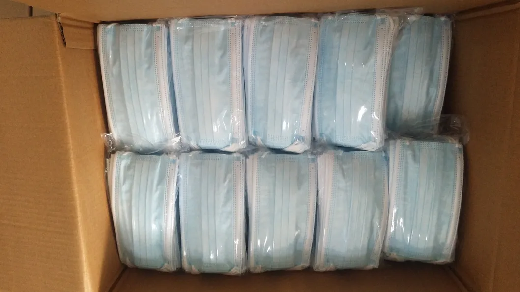 Best 3 Ply Non Woven Disposable Face Mask for Personal Protection of Ninety Percent Protection