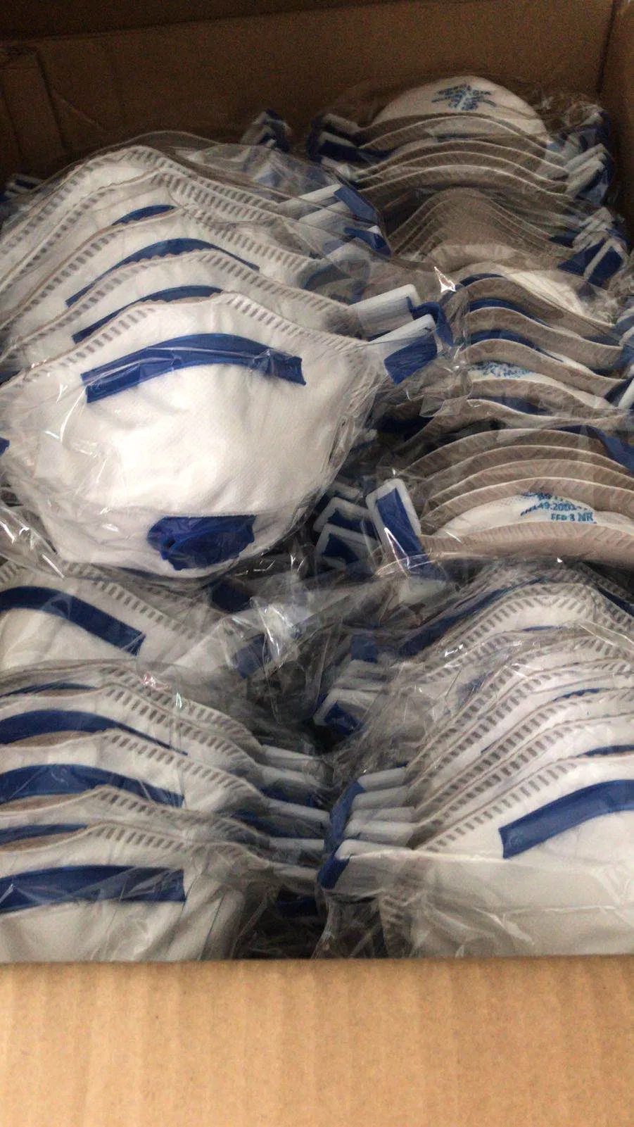 Blue-Earloop-Mask  Ppf3 Kn95 Ce Respirator En149-2001+A1: 2009 Kn95 Mask
