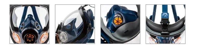 Cheap Price Full Facepiece Reusable Antigas Respirator Gas Mask