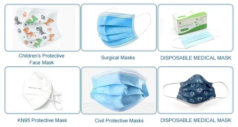 China Suppliers Antibacterial 3 Ply Disposable Face Mask