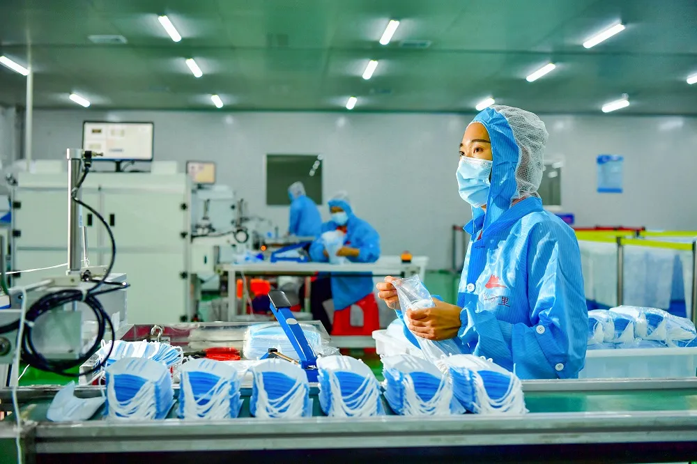 China [Warehouse in Europe] CE Certified FFP2 Respirators Folding Protective Face Mask Mouth Nose Cover PPE CE2163 Maske