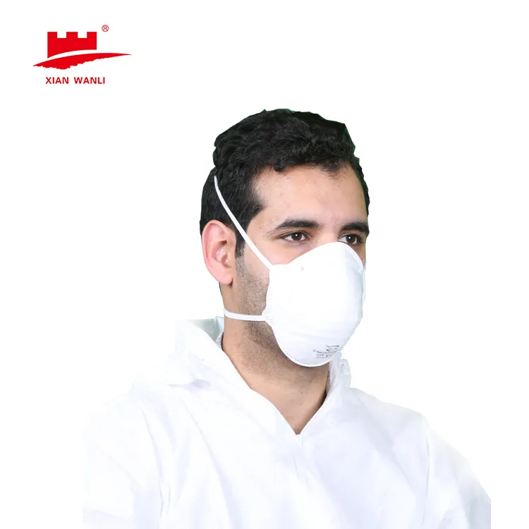 China [Warehouse in Europe] CE Certified FFP2 Respirators Folding Protective Face Mask Mouth Nose Cover PPE CE2163 Maske