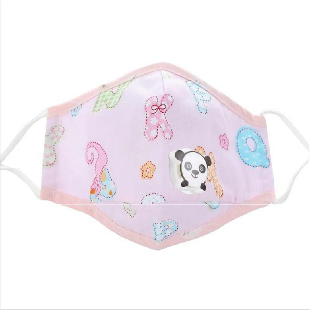 Customized Anti Haze Protective Cartoon Mask with Breathing Valve