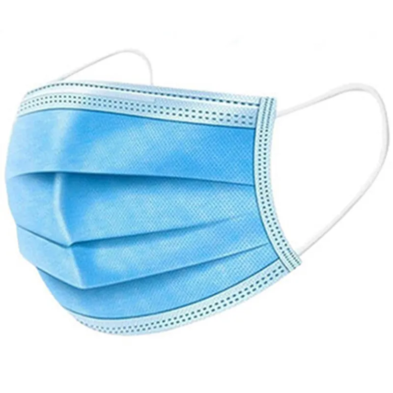 Disposable 3 Layers Non Woven Mask Masks Disposable Face Mask