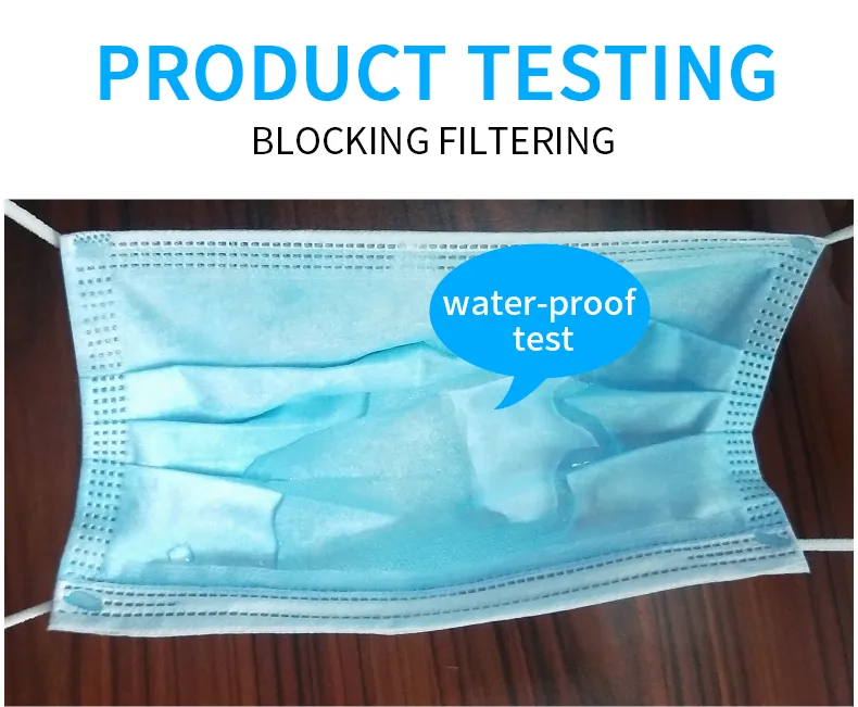 Disposable Non-Woven Protective Face Mouth Civil Mask