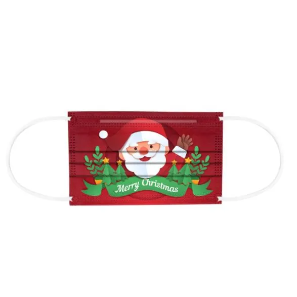 Dm005-Ck2 Children Santa Claus Tatton Disposable Dust Masks Protective Masks