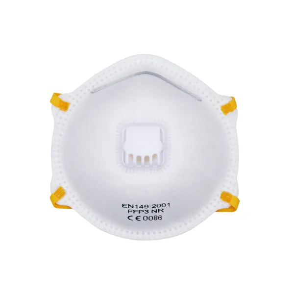 Dm023V Adjustable Nose Clop Nonwoven Dust Masks with Square Vlaves