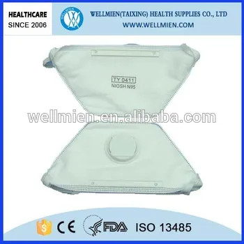 Duckbill N95 Safety Dust Face Mask with or Without Value