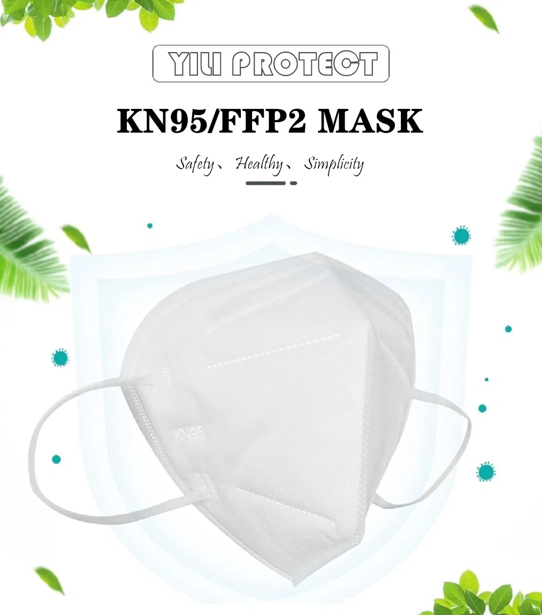 Dustproof Anti-Smog Folding KN95 FFP2 Face Mask for Wholesale