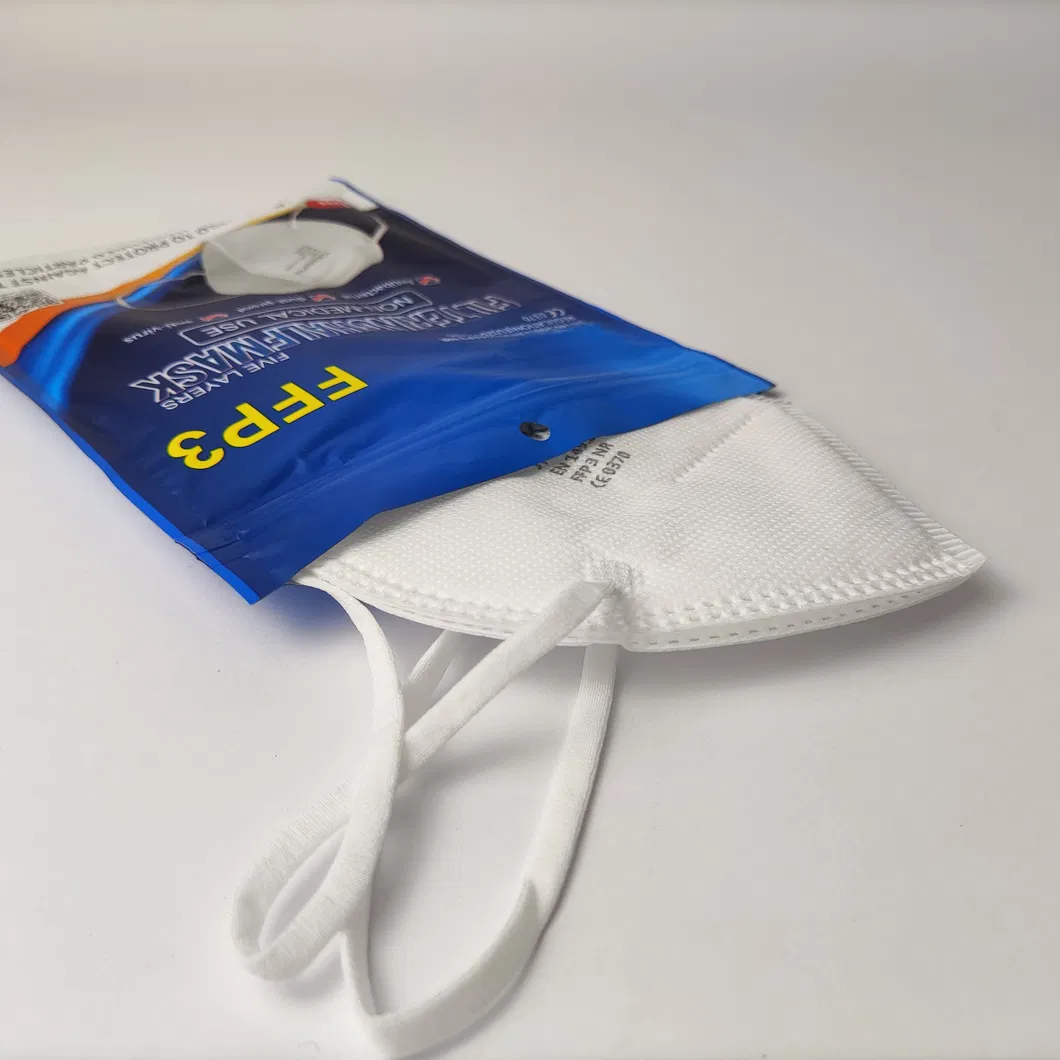 Ear Loop Flat-Fold Disposable Face Mask Half Mask for Adult by Kinpack