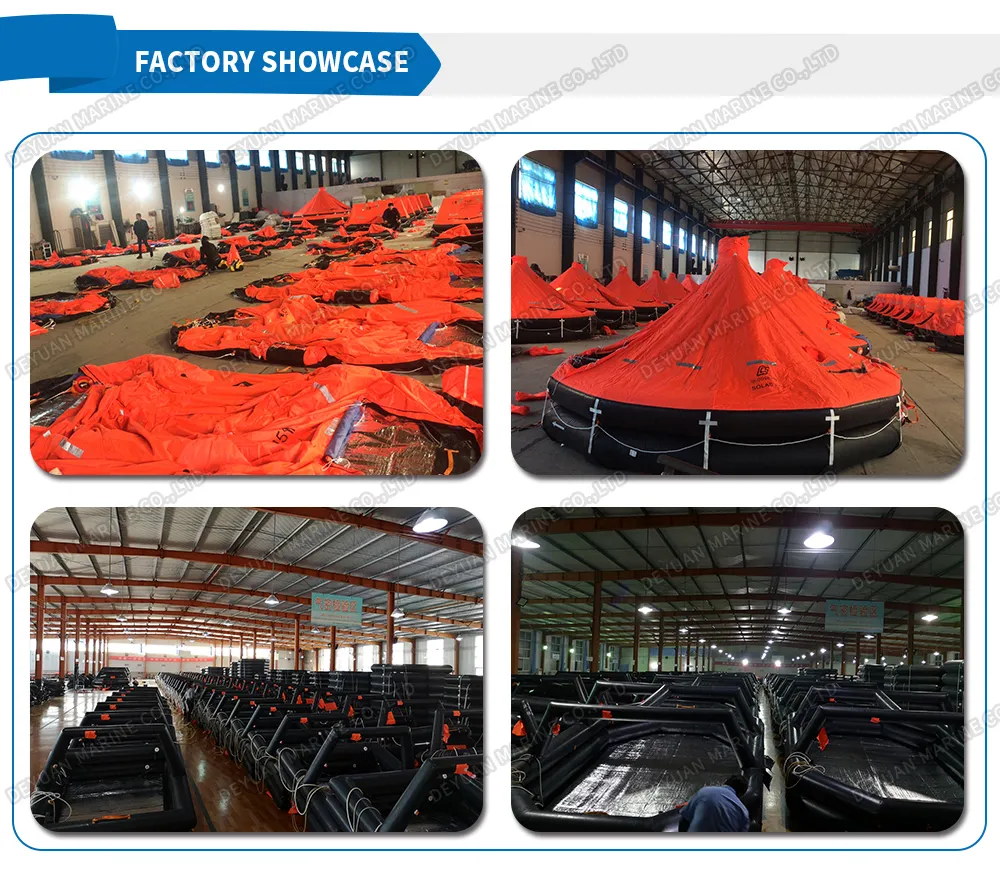 Ec Approval 8 Man Throw-Overboard Inflatable Life Raft