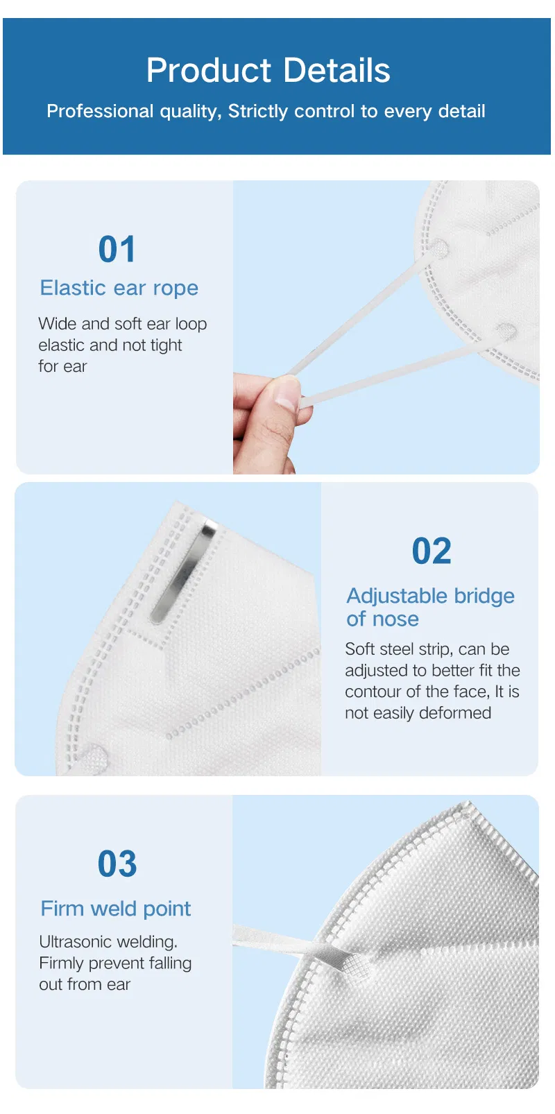 Excellent Breathe Freely Chinese Supplier High Quality Anti Pollution Carbon Filter Face Mask GB2626 Kn95 Certificate