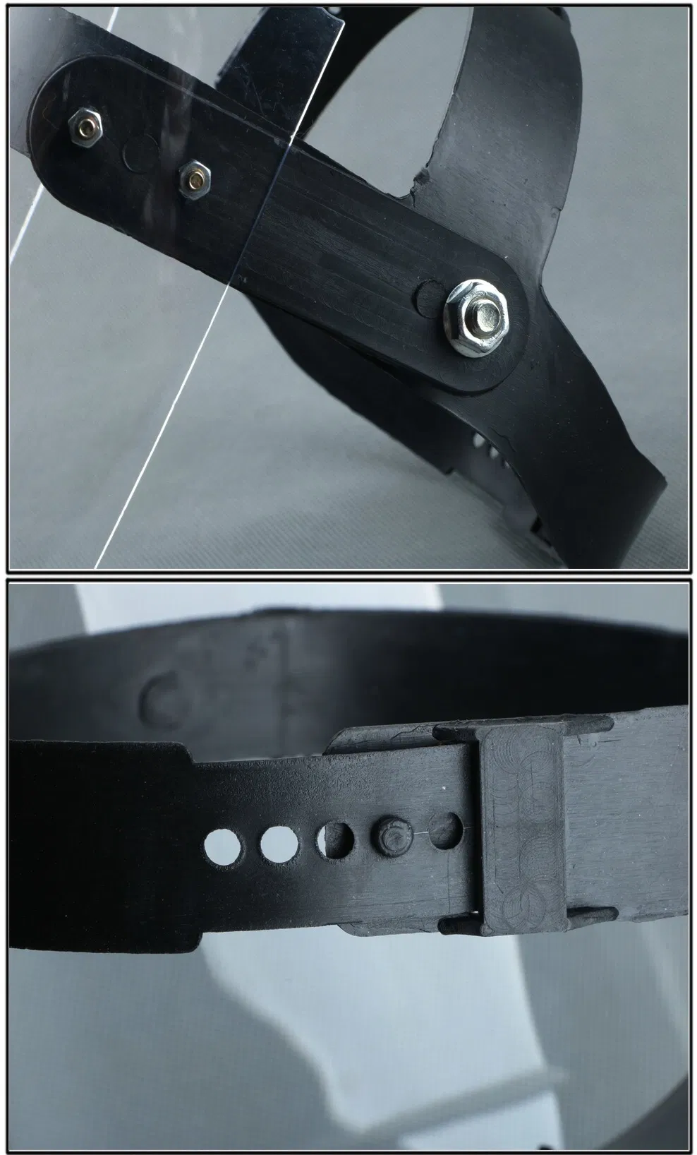 Factory Direct Pricing En166 Certificated Hard Protective Face Shield