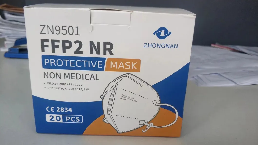 Ffp 2 Filtering Half Mask with White List Mask Ffp 2 Ffp 3
