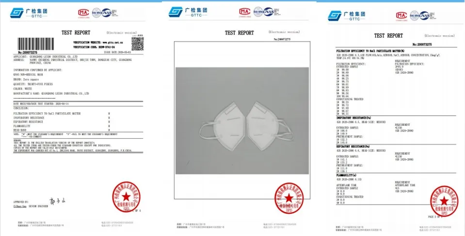 FFP2 Fffp3 En149 En146 Disposable Protective KN95 N95 Face Mask
