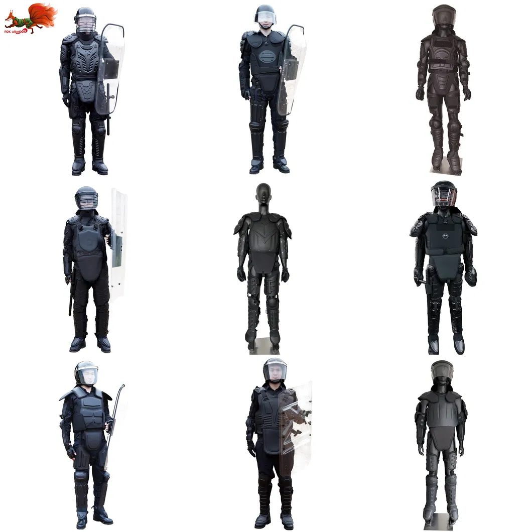 Flame Resistant Law Enforcement Anti Riot Suit Police Body Armor