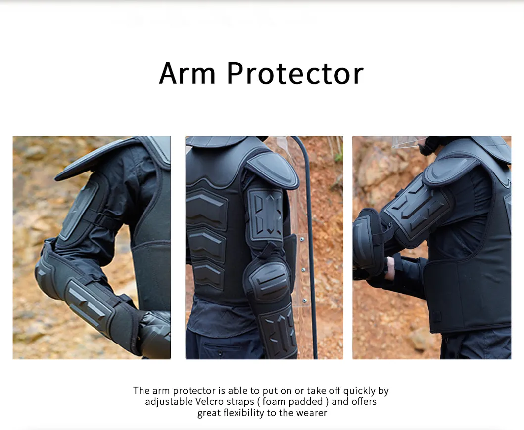 Flame Resistant Law Enforcement Anti Riot Suit Police Body Armor
