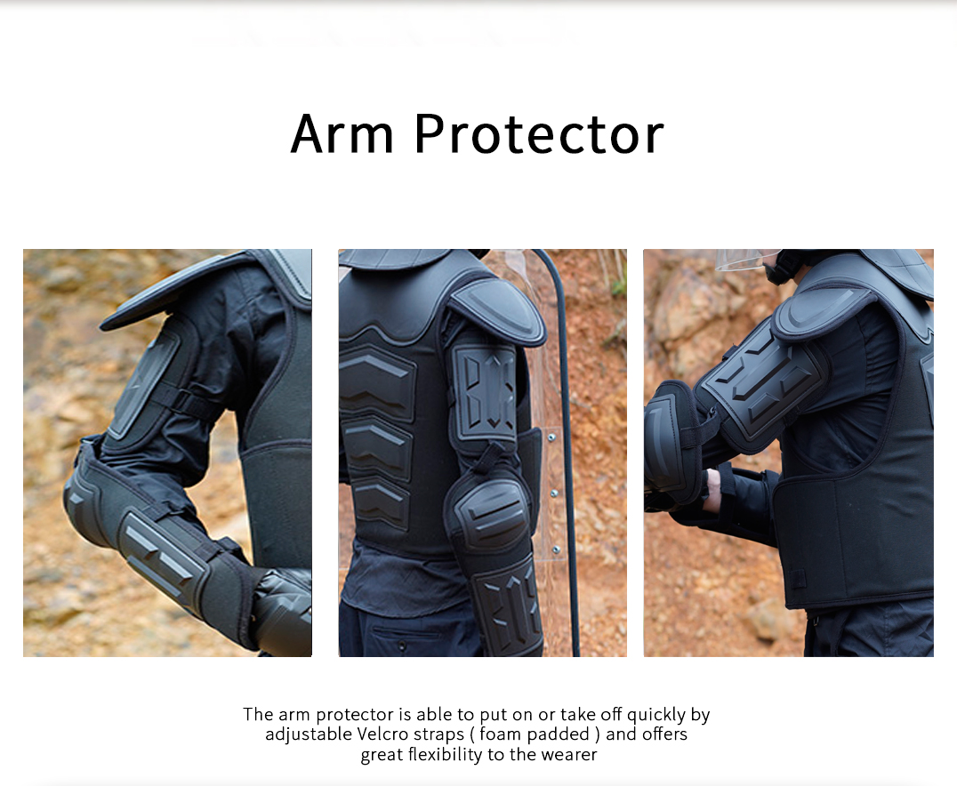 Flame Resistant Law Enforcement Anti Riot Suit Police Body Armor