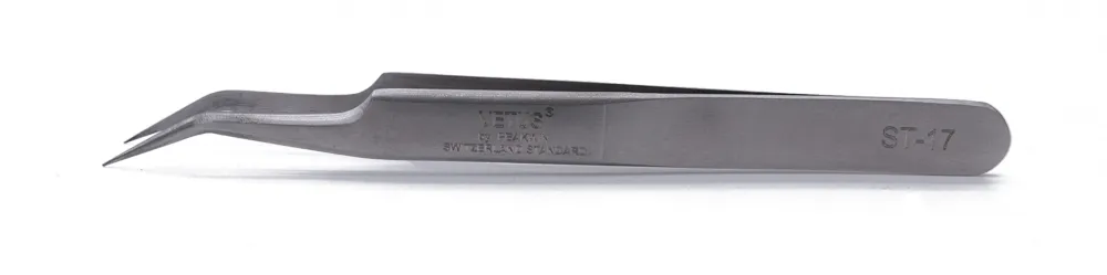 Good Hardness Stainless Steel ESD Tweezers From Manufacture