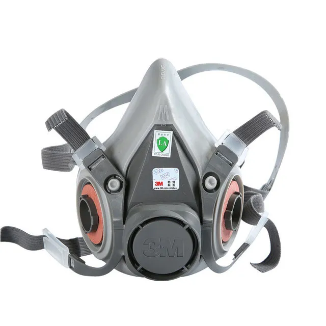 Half Face Chemical Facepiece Reusable Half Face Respirator Anti Industrial Construction Dust Gas Mask, 6200, 6800 7502, Half Face Mask, Full Gas Respirator