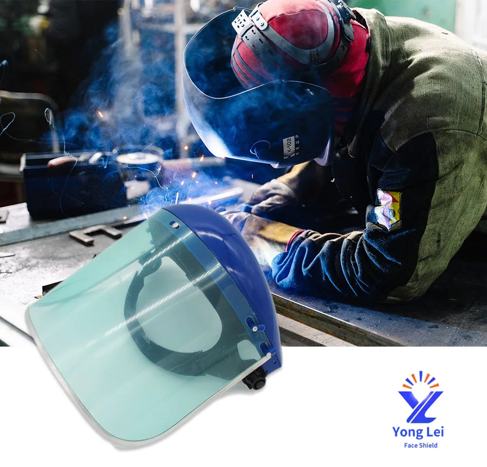 High Quality Disposable Wire Mesh Face Shield Safety Visor