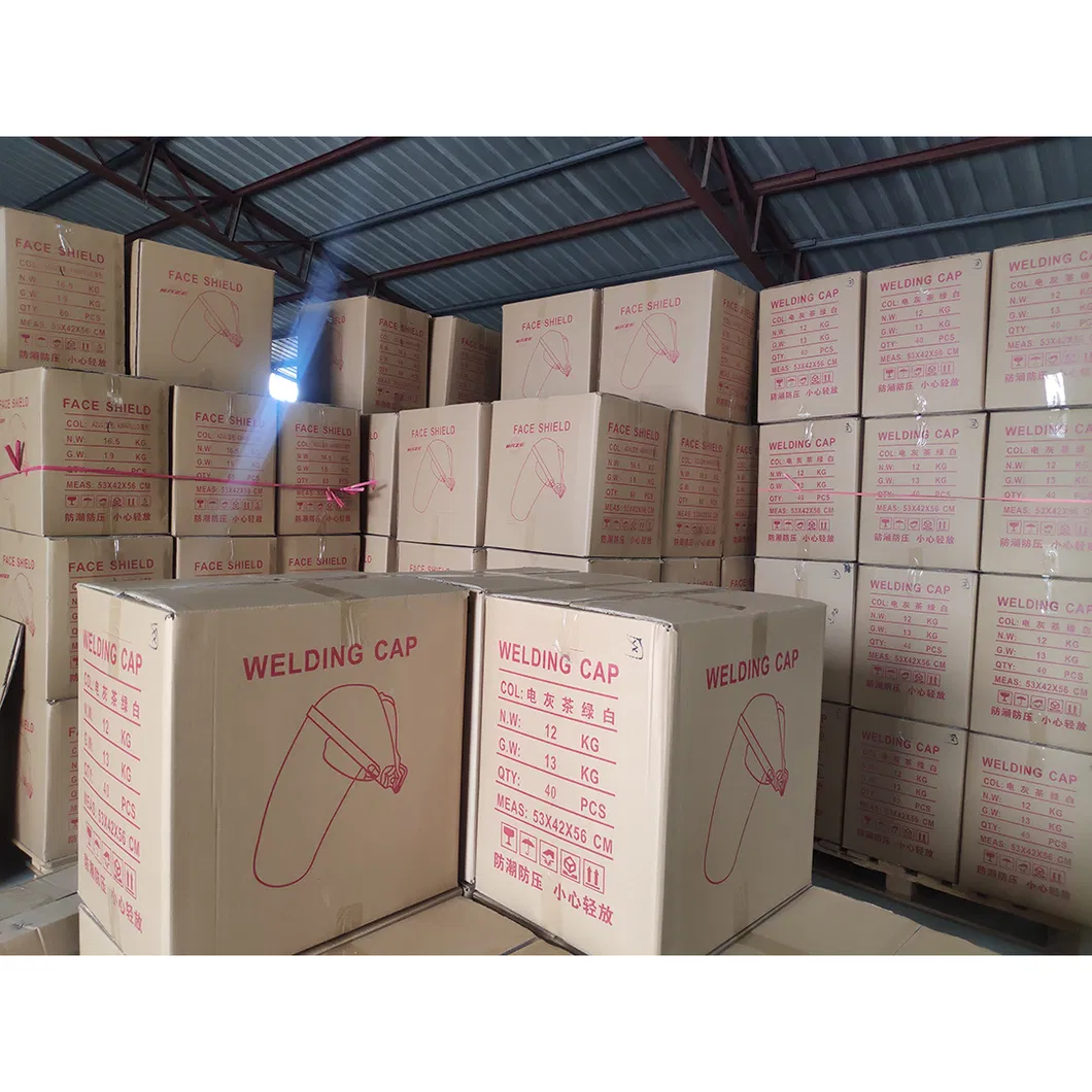 High Quality Disposable Wire Mesh Face Shield Safety Visor
