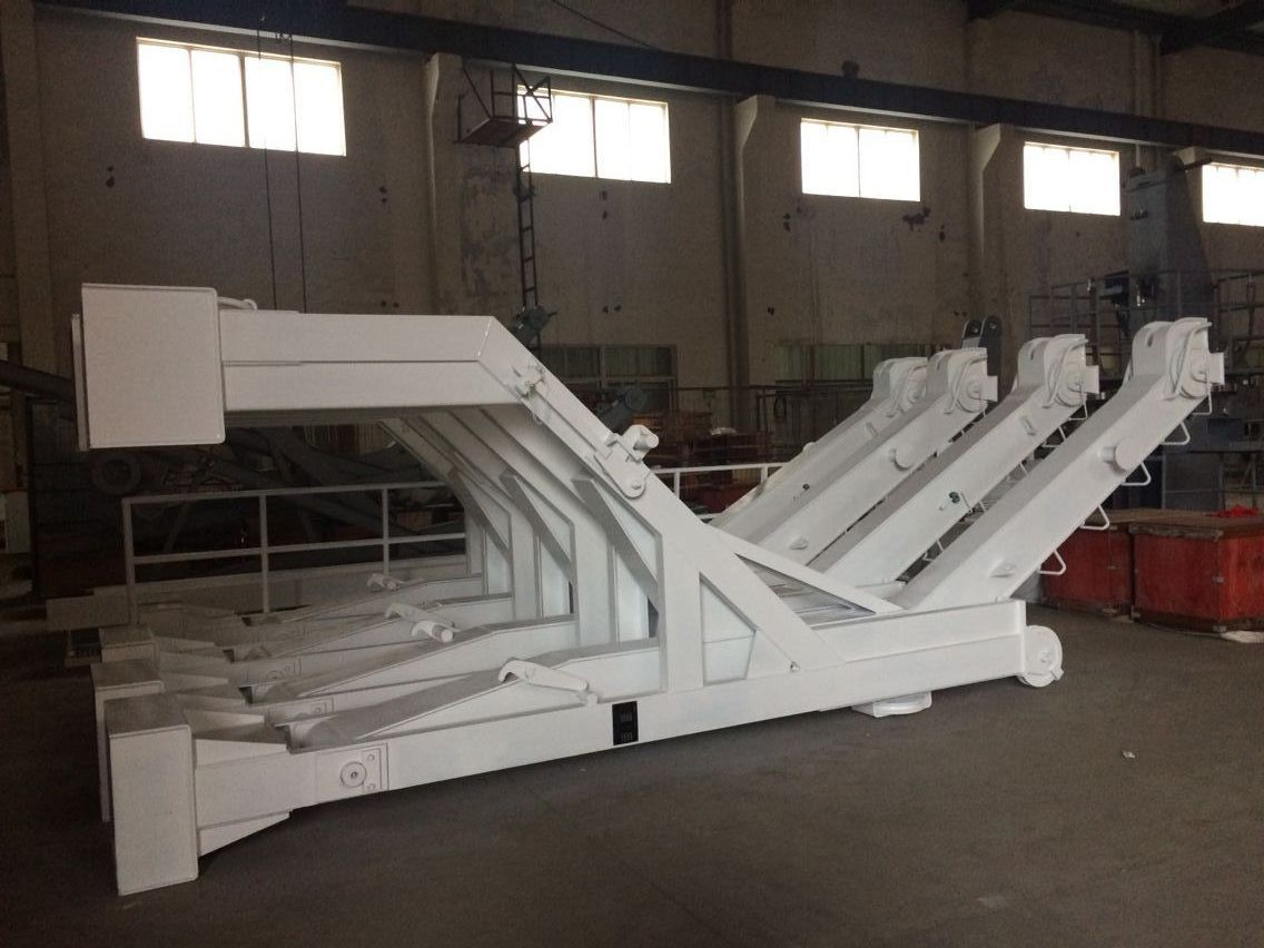 Imo Rules Compliance 60kn Gravity Luffing Arm Life Boat Davits