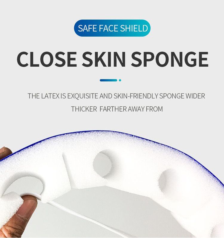 in Stock Fast Delivery Cleanable Pet Protective Face Shield