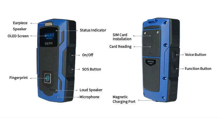 Jwm Anti-Explosion RFID Guard Tour System with Real Time Data Upload