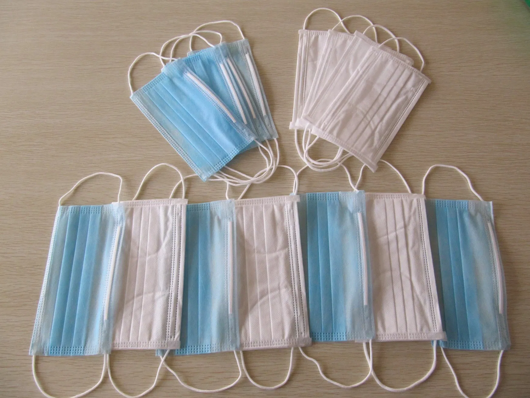 Kids Disposable Face Mask Earloop Pleated 3 Ply Procedure Face Mask