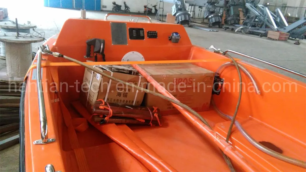 Marine Equipment Solas Orange Gfrp 6p Lifesaving Rescue Boat