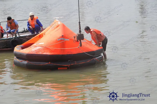 Marine Khk Type Open Reversible Inflatable Life Raft for Ship