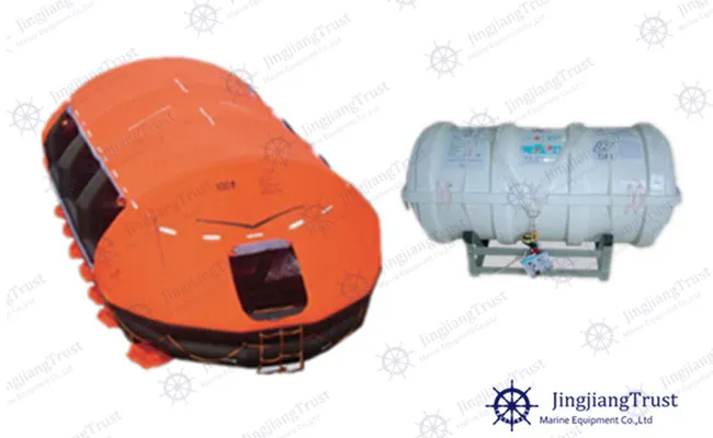 Marine Khk Type Open Reversible Inflatable Life Raft for Ship