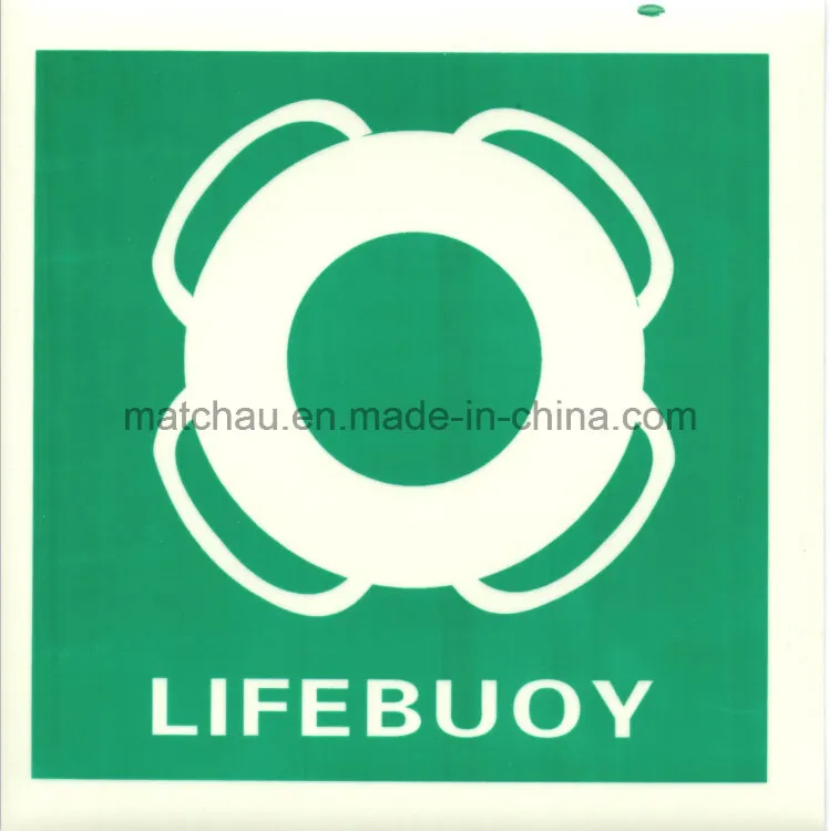 Marine Photoluminescent Safety Signs Imo Symbol